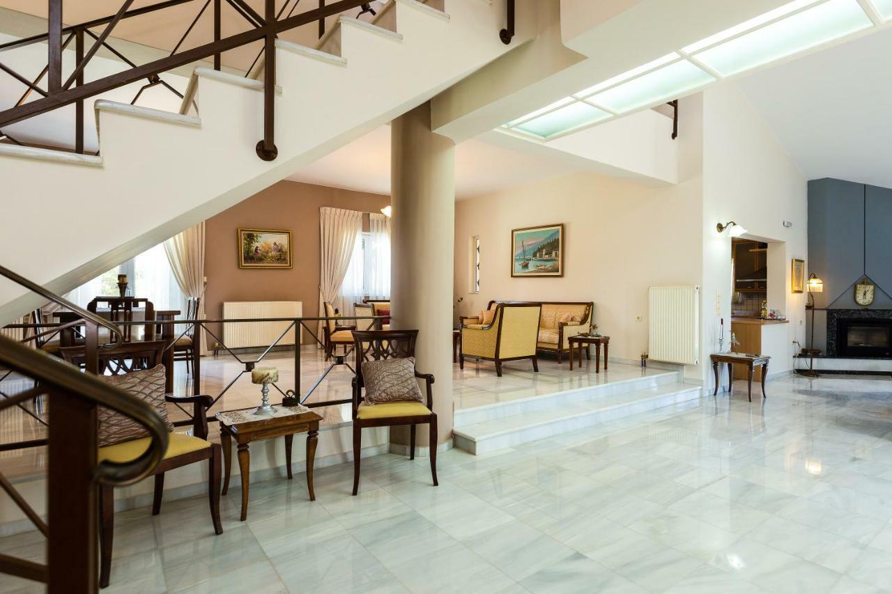 Carpe Diem-Luxury Villa With Private Pool Agia Paraskevi  Dış mekan fotoğraf