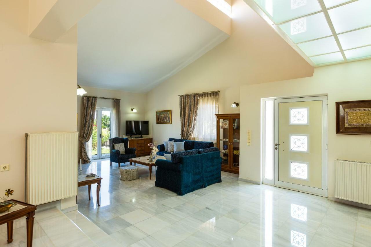 Carpe Diem-Luxury Villa With Private Pool Agia Paraskevi  Dış mekan fotoğraf