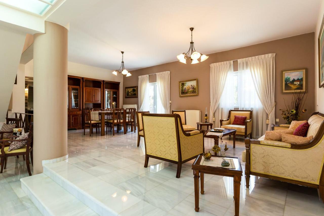 Carpe Diem-Luxury Villa With Private Pool Agia Paraskevi  Dış mekan fotoğraf