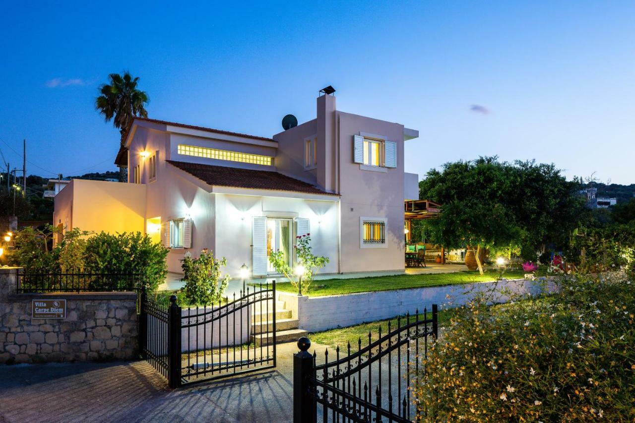 Carpe Diem-Luxury Villa With Private Pool Agia Paraskevi  Dış mekan fotoğraf