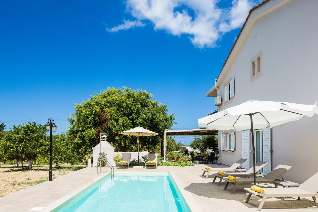 Carpe Diem-Luxury Villa With Private Pool Agia Paraskevi  Dış mekan fotoğraf