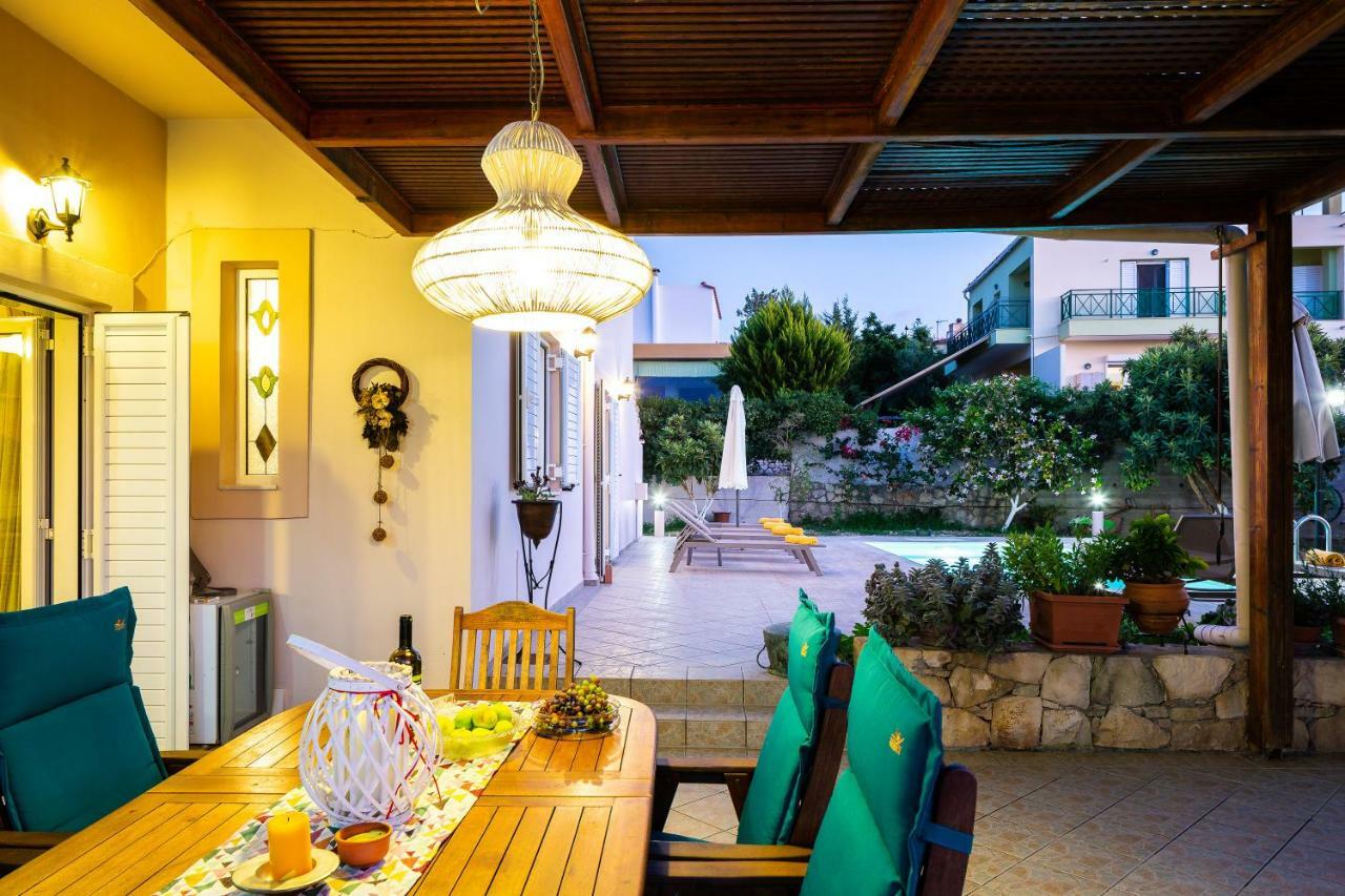 Carpe Diem-Luxury Villa With Private Pool Agia Paraskevi  Dış mekan fotoğraf